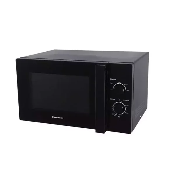 Westpoint Microwave Oven 28L Manual Control, 900W Power, Black Finish, Timer & Defrost Functions WMS2819EN