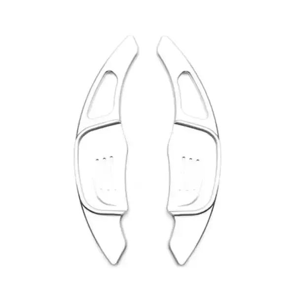 Paddle Shifter Silver Btbp-003 CC-2119 Compatible With Volkswagen Polo Gti 2015-2017 Golf 7 2015-2017 Scirocco 2015-2017 Sagitar Gli 2016-2017 Lamando Gts 2016