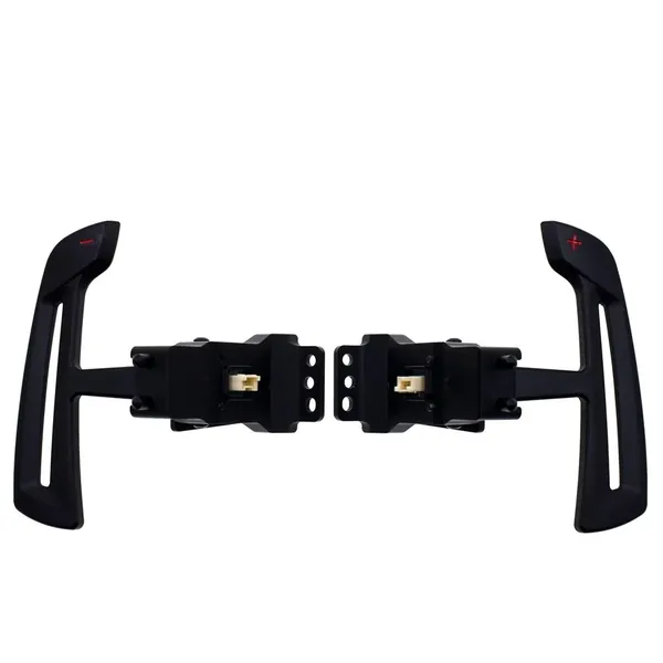 Interior Steering Wheel Magnetic Paddle Shift Gear Shifter Pad B Red Mark CC-7933 Compatible With Porsche 992 Carrera/Targa, Panamera 971.2 2021, Macan 95b.2, Cayenne 2024+