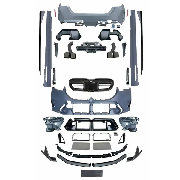 Upgrade Facelift Conversion Kit To G68 M5 M Sport Bodykit Bumper Grill Side Skirts Lip CC-9609 Compatible With Bmw 5 Series G60 2024+