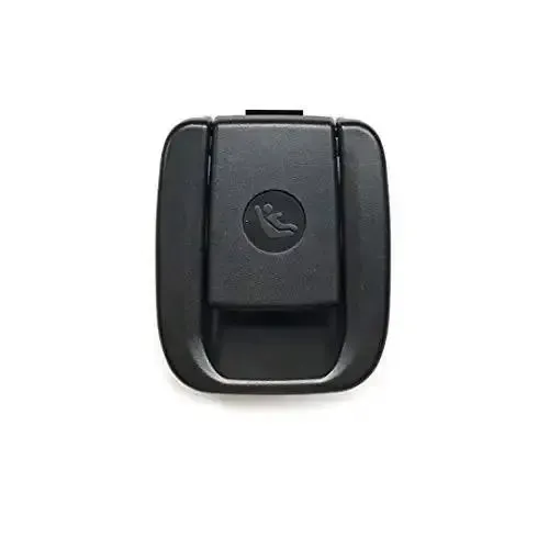 Seat Belt Lock Cover Isofix Cover Black CC-2259 Compatible With BMW X1 F48 2016-2020 52207384719