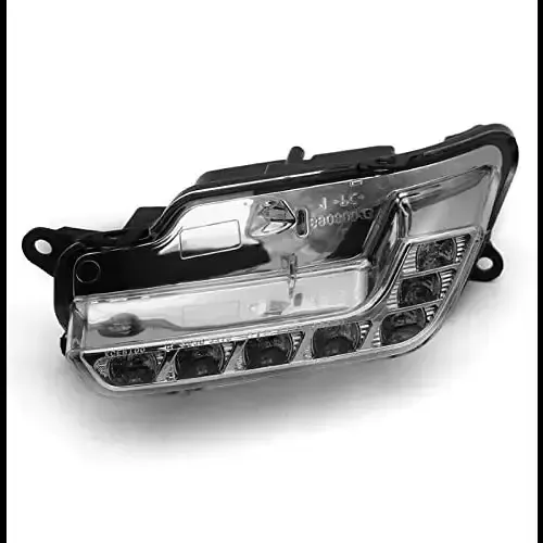 Fog Lamp Fog Light Drl Led Drl Left 2128200756 CC-1470 Compatible With Mercedes E Class W212 2009-2010
