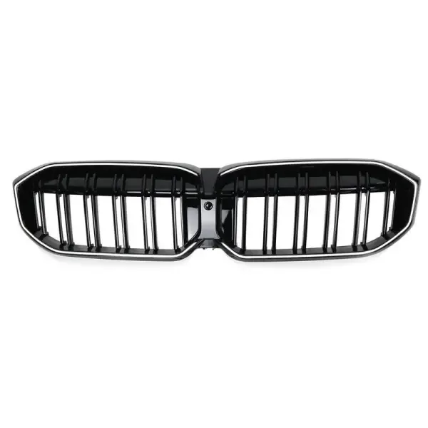 Front Bumper Show Grill G20 Lci Grill Glossy Black Led Double CC-3001 Compatible With Bmw 3 Series G20 G28 LCI 2023+