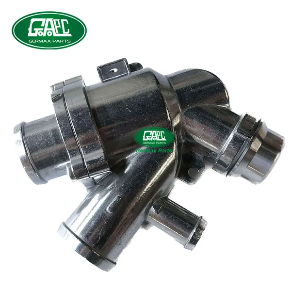 Germax LR032135-A LR035124-A LR010799-A LR023429-A LR029143-A 11629013001-A AJ812132-A C2Z19929-A AJ812887-A 5.0L Gas Engine Engine Coolant Thermostat GL1048-A for Land Rover Range Rover Sport 2010-20