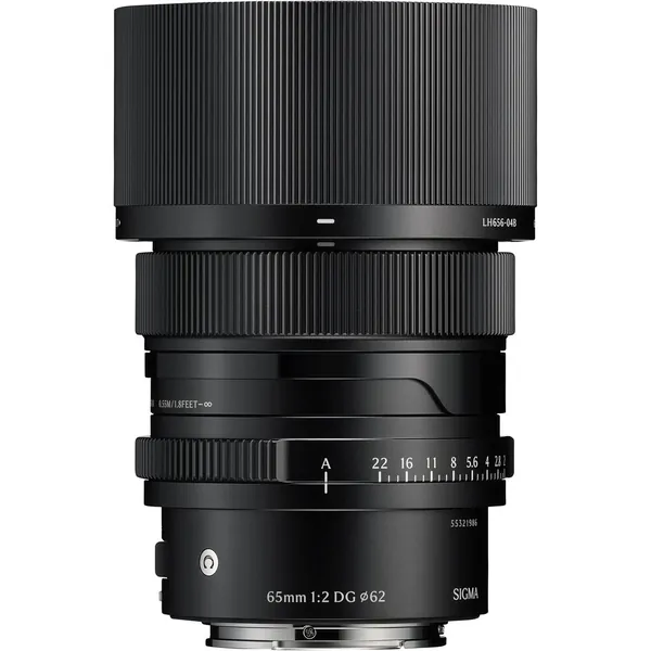 Sigma 65mm f/2 DG Contemporary Lens (Sony E, Black)