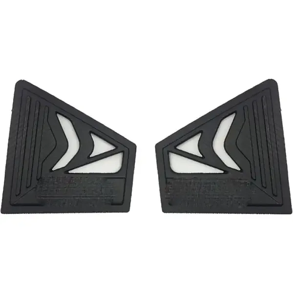 Rear Window Vent Outlet Louver Fender Trim Carbon Fiber Look Yaris Window Louver 2014 Carbon Fiber CC-1945 Compatible With Toyota Vios Yaris 2014-2023