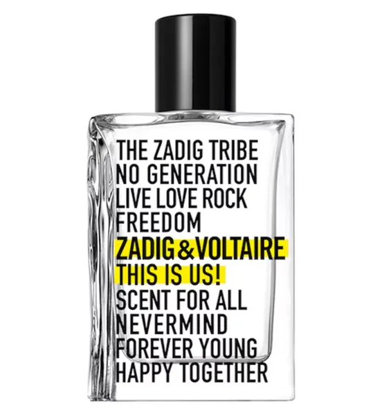 Zadig & Voltaire This is Us! Eau de Toilette 50ml