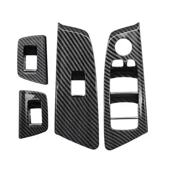 Window Switch Cover Carbon Fiber 417438578 417438583 427438809 427438810 CC-959 Compatible With Bmw 5 Series G30 G31 G38 F90 2017-2020