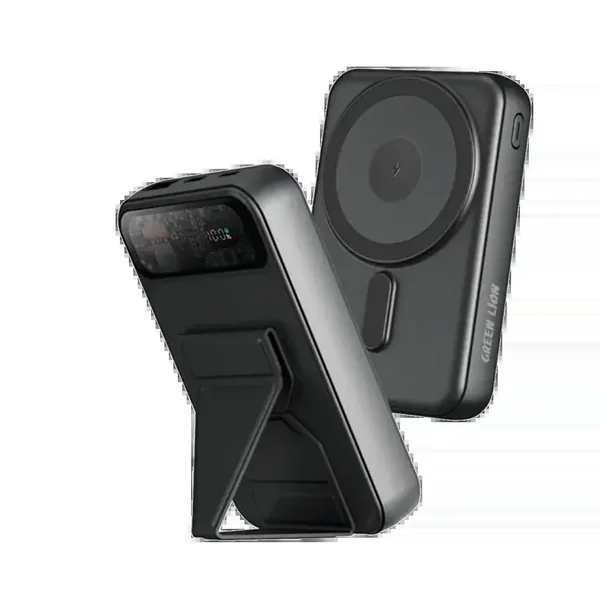 Green Lion Prague 10000mAh MagSafe Power Bank - Black