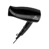 Evvoli Hair Dryer 1500W with 4 Speeds, Foldable Handle Black EVHC-HD1500B