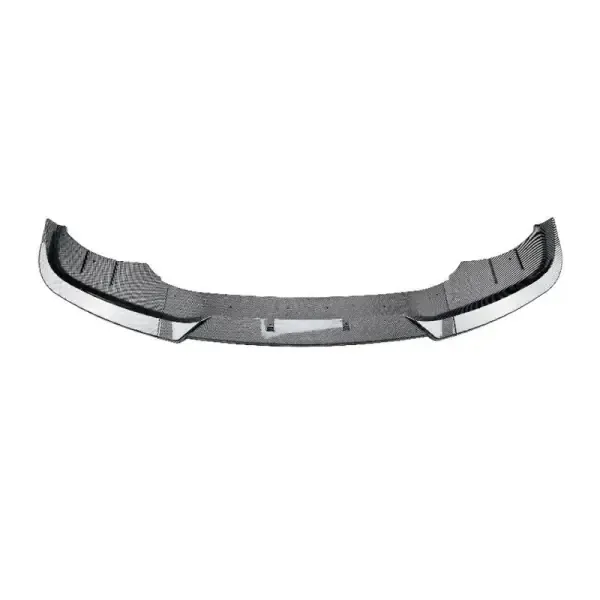 Front Bumper Splitter Skirts Lip Zst-586 Carbon Fiber Look CC-3783 Compatible With Bmw 5 Series F10 2013-2017 Lci