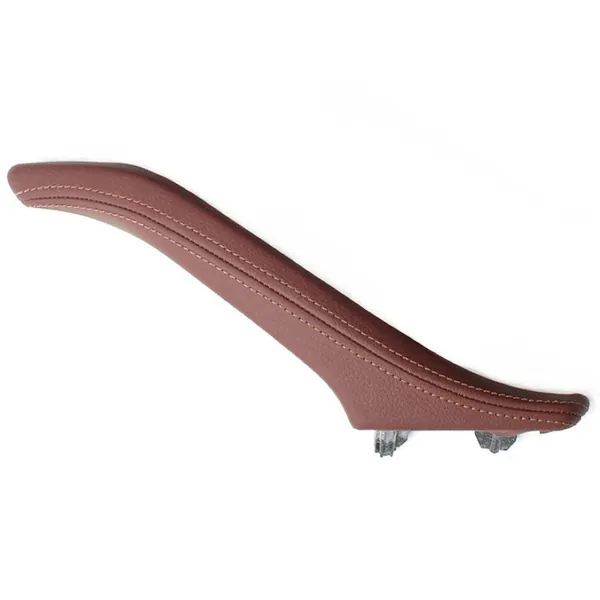 Car Interior Door Armrest Inside Pull Handle Single Handle Right Red Brown 51417225860r Rb Rhd Model A OUTER LEATHER PART CC-7922 Compatible With Bmw 5 Series F10 2010-2017