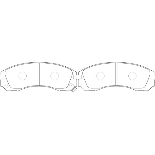 Mitsubishi Airtrek/Lancer EX Front Brake Pads