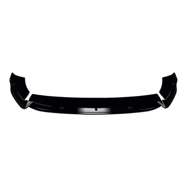 Front Bumper Lip Splitter Skirts Flag Spoiler Zst-584 Gb Glossy Black CC-4408 Compatible With Mercedes Gle Lci W167 C167 X167 2024+ Amg