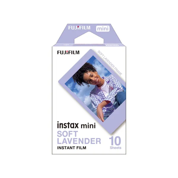 Fujifilm Instax Mini Film - Soft Lavender (10 sheets)