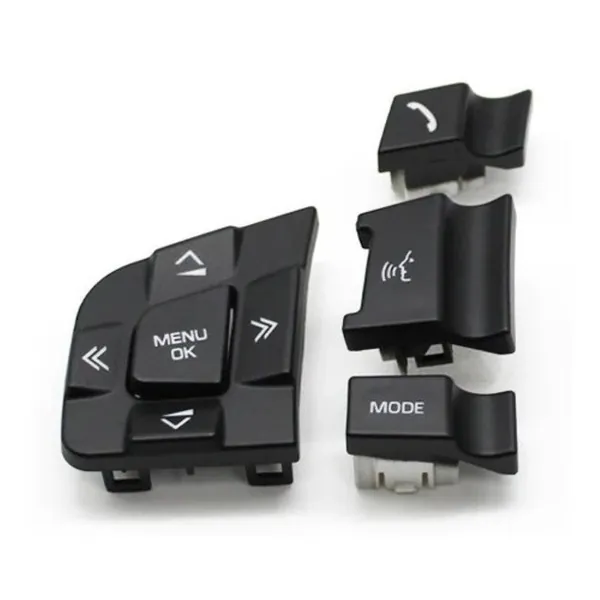 Steering Wheel Switch Button Left Set Lr095538-q5 CC-6670 Compatible With Jaguar XF XE F-Pace 2015-2019 Land Range Rover Discovery Sport 2015-2019