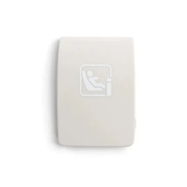 Rear Child Seat Anchor Safety Isofix Restraint Backseat Buckle Covers 52207451007-1 Oyster White B CC-9039 Compatible With Bmw 5 Series G30 2017-2024