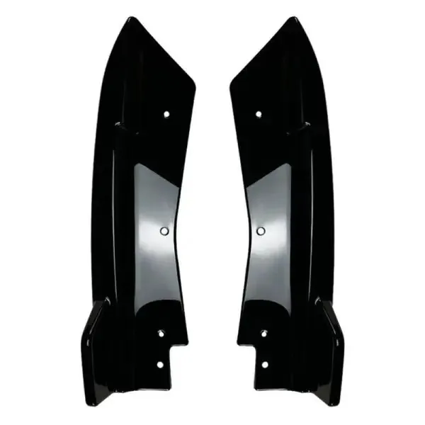 M Tech M Sports M Performance Rear Bumper Lip Splitter Skirts Flag Spoiler Zst-501 Gb Glossy Black CC-4060 Compatible With Bmw X3 G01 Lci 2021+