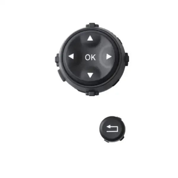 Steering Wheel Knob Button Black 22182105519116l Left CC-2738 Compatible With Mercedes S Class W221 2006-2009