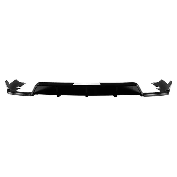 M Sport M Performance Rear Bumper Lip Skirt Splitter Diffuser Spoiler Zst-671 Gb Glossy Black CC-7176 Compatible With Bmw X6 G06 2019+