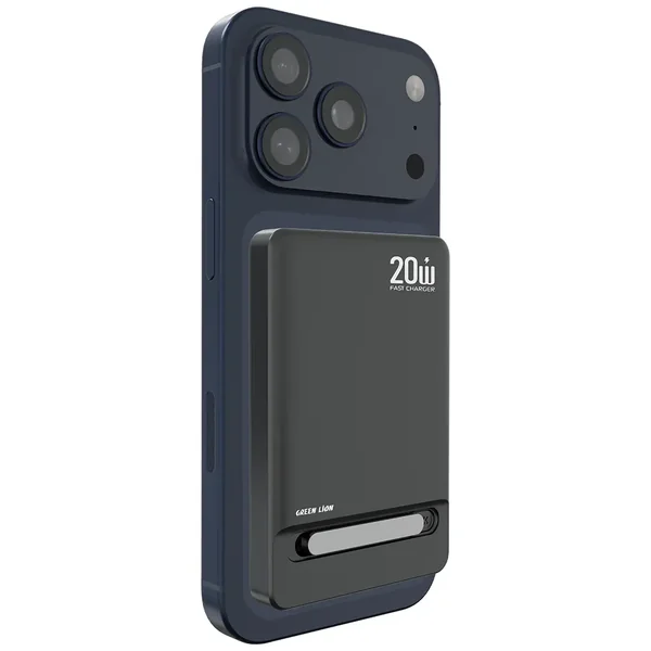 Green Lion Bond Power Bank - Black