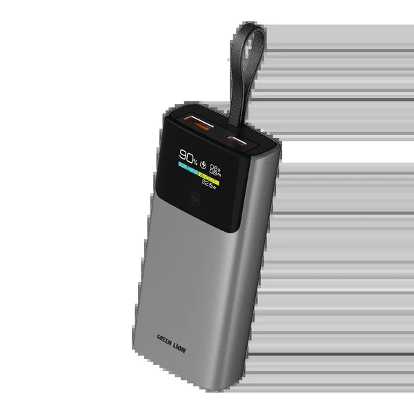 Green Lion Voltix 10000mAh Power Bank PD20W - Grey