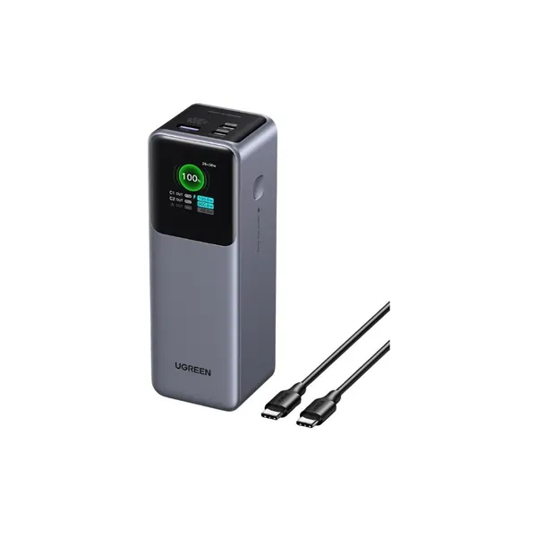UGREEN Nexode Power Bank 25000mAh 200W with Smart Digital Display