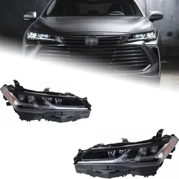 LED Headlight Projector Lens Headlights DRL Head Lamp Dynamic Signal Compatible With Toyota Avalon 2018-2023