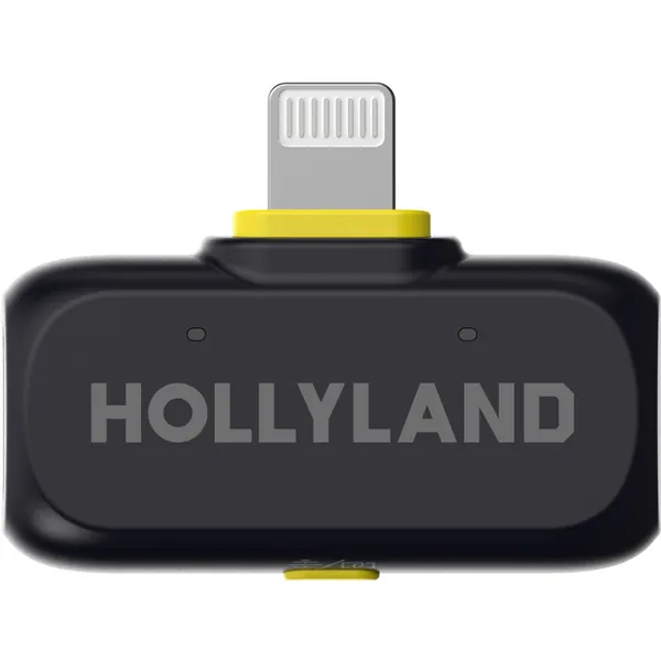 Hollyland LARK A1 Wireless Plug-In Receiver with Lightning Connector for iOS Devices (Space Gray, 2.4 GHz)
