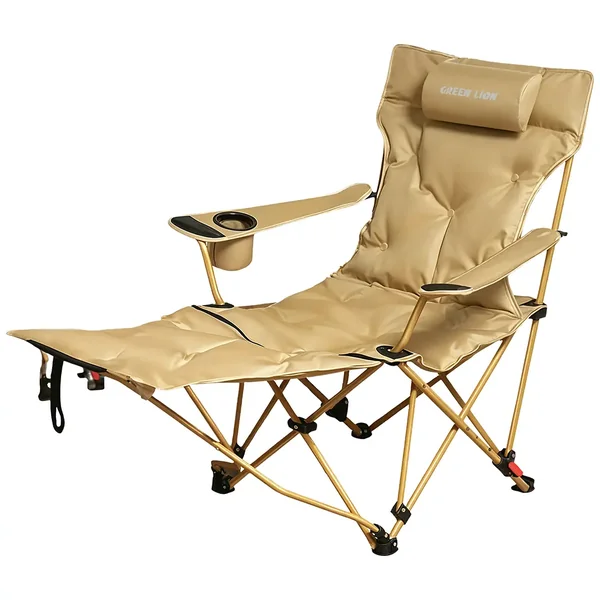 Green Lion Vestro Camping Chair - Beige