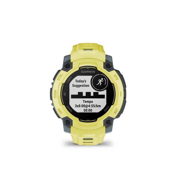 Garmin Instinct E,45 mm, ElectricLimeBezel w/ ElectricLimeBand