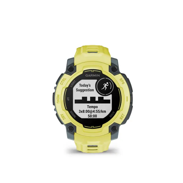 Garmin Instinct E,45 mm, ElectricLimeBezel w/ ElectricLimeBand