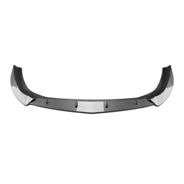Standard Front Bumper Lip Splitter Diffuser Skirts Flag Canard Carbon Fiber Look Zst-639 Cf CC-6161 Compatible With Mercedes Benz A Class W177 2018-2022
