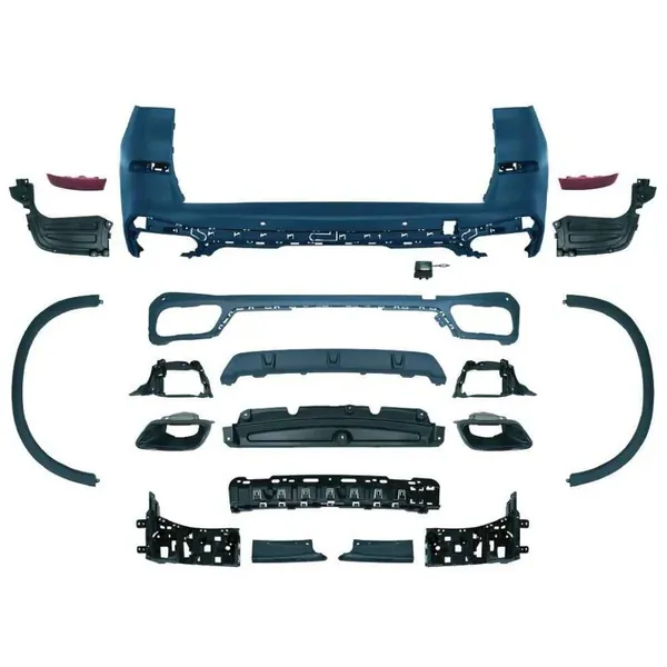 Rear Bumper Upgrade Convert To M Sport Mp M Performance Mt M Tech Bodykit Wheel Arch G05/g18-007 Gc CC-9345 Compatible With Bmw X5 G05 2019-2025