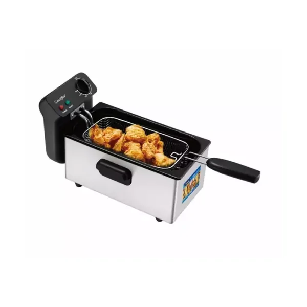 Sonifer Heating with Tank Electric Oil Deep Fryer Stainless Steel 3L, 220V, 2000W SF-1029