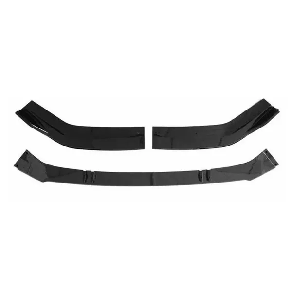 Upgrade Facelift Convert To Gli Style Front Bumper Lip Splitter Skirts CC-7227 Compatible With Vw Volkswagen Jetta Mk6 2015-2017