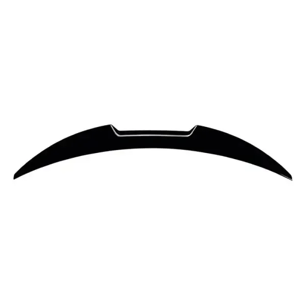 M4 Style Rear Trunk Mid Wing Lip Spoiler Glossy Black Zst-702 Gb CC-4858 Compatible With Bmw X6 E71 2007-2014