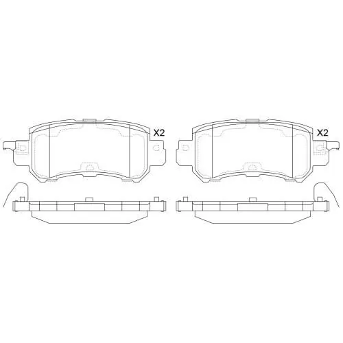 Mazda CX5 Rear Brake Pads