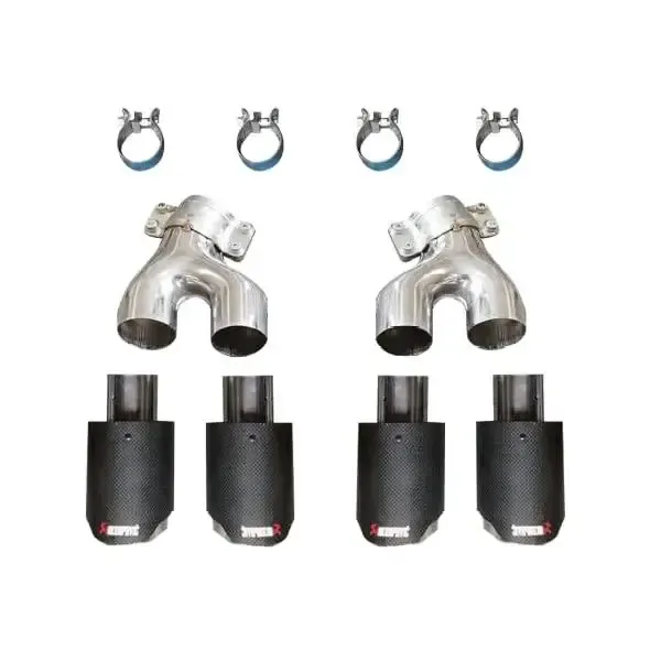 M5 Exhaust Tip Silensor Tip Carbon Fiber US-G30-166 CC-131 Compatible With Bmw 5 Series G30 2017-2021