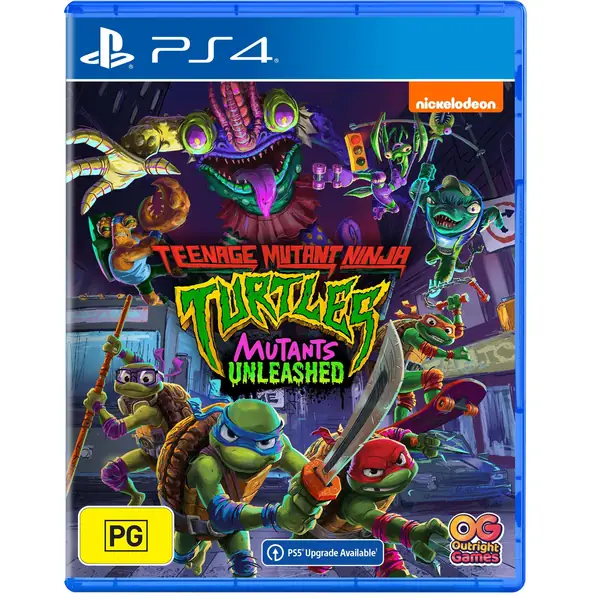 Teenage Mutant Ninja Turtles: Mutants Unleashed PS4 Game