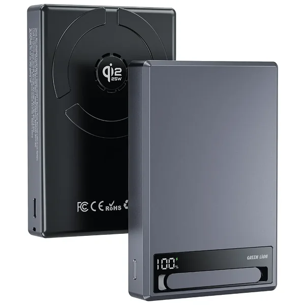 Green Lion Everest 10000mAh Power Bank - Gray