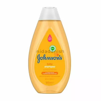 Johnsons Baby Shampoo Pure & Gentle Care, Dermatologist-Tested, Free from Dyes, Skin Protection, 500ml (Italy) 20750