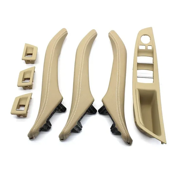 Car Interior Door Armrest Inside Pull Handle Beige 225876 225849l 225850r 225891l 225892r Rhd Model A CC-7860 Compatible With Bmw 5 Series F10 2010-2017