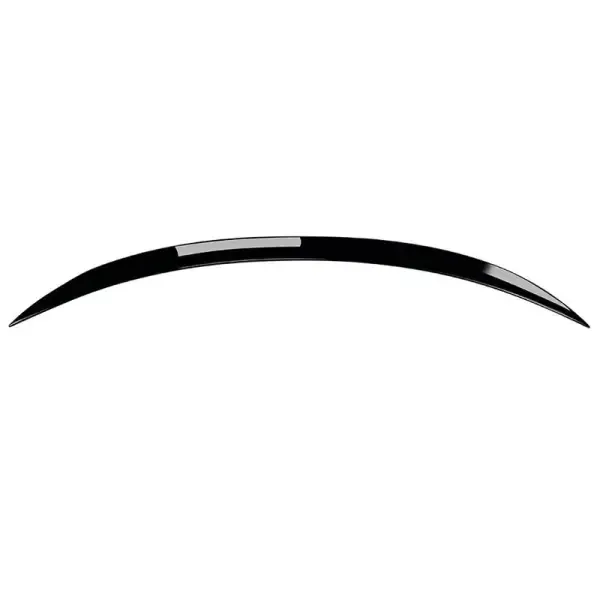 Rear Trunk Boot Lip Wing Spoiler Zst-058 Gb Glossy Black CC-5349 Compatible With Mercedes Cls W257 C257 2018+