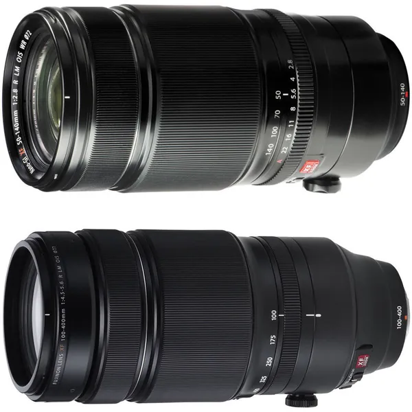 FUJIFILM XF 50-140mm f/2.8 and XF 100-400mm f/4.5-5.6 Lenses Kit