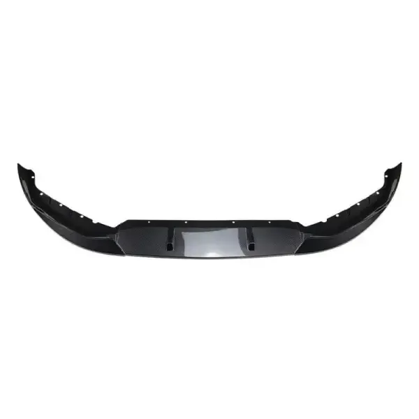 Front Bumper Lip Splitter Skirts Flag Zst-391 Cf Carbon Fiber Look CC-4024 Compatible With BMW 5 Series G30 LCI 2021-2024 M Sports M Performance M TECH