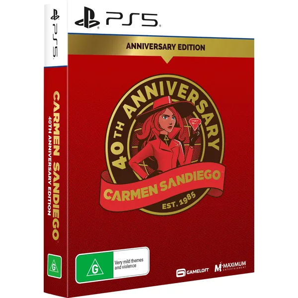 Carmen Sandiego 40th Anniversary Edition PS5 Game