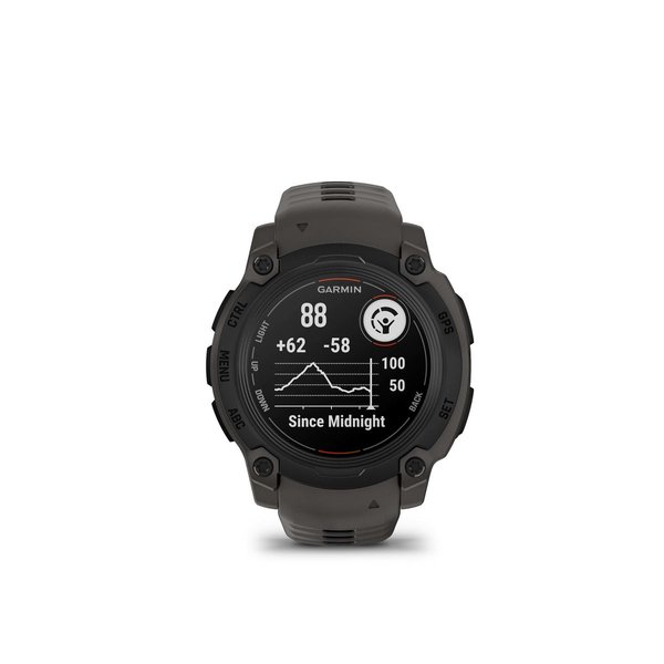 Garmin Instinct E, 40 mm, Black Bezel with Charcoal Band