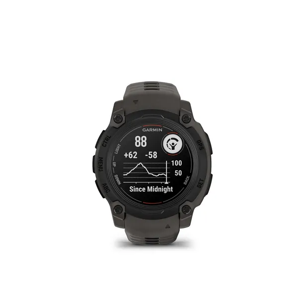 Garmin Instinct E, 40 mm, Black Bezel with Charcoal Band