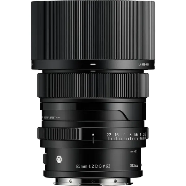 Sigma 65mm f/2 DG Contemporary Lens (L-Mount, Black)